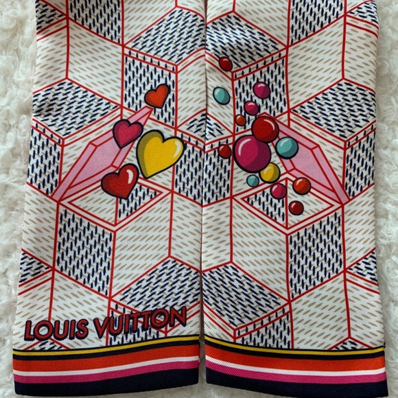 NEW LOUIS VUITTON DAMIER POP UP BANDEAU - M77697 - Picture 12 of 14